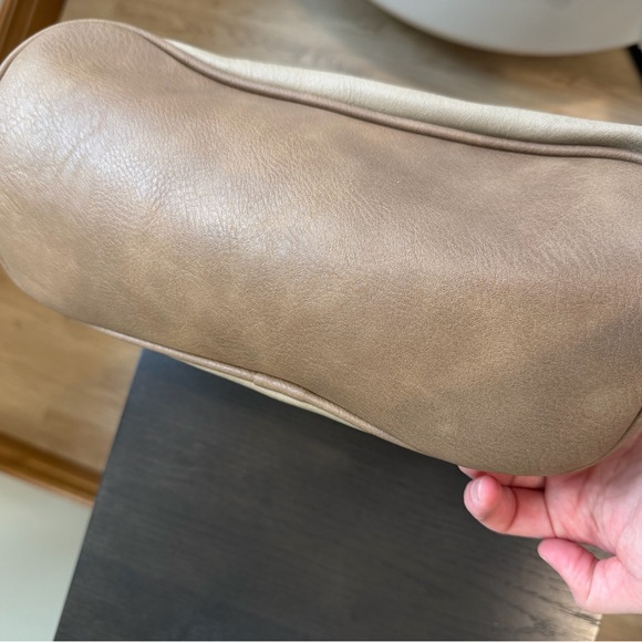 Tan Vegan Leather Backpack main image 5